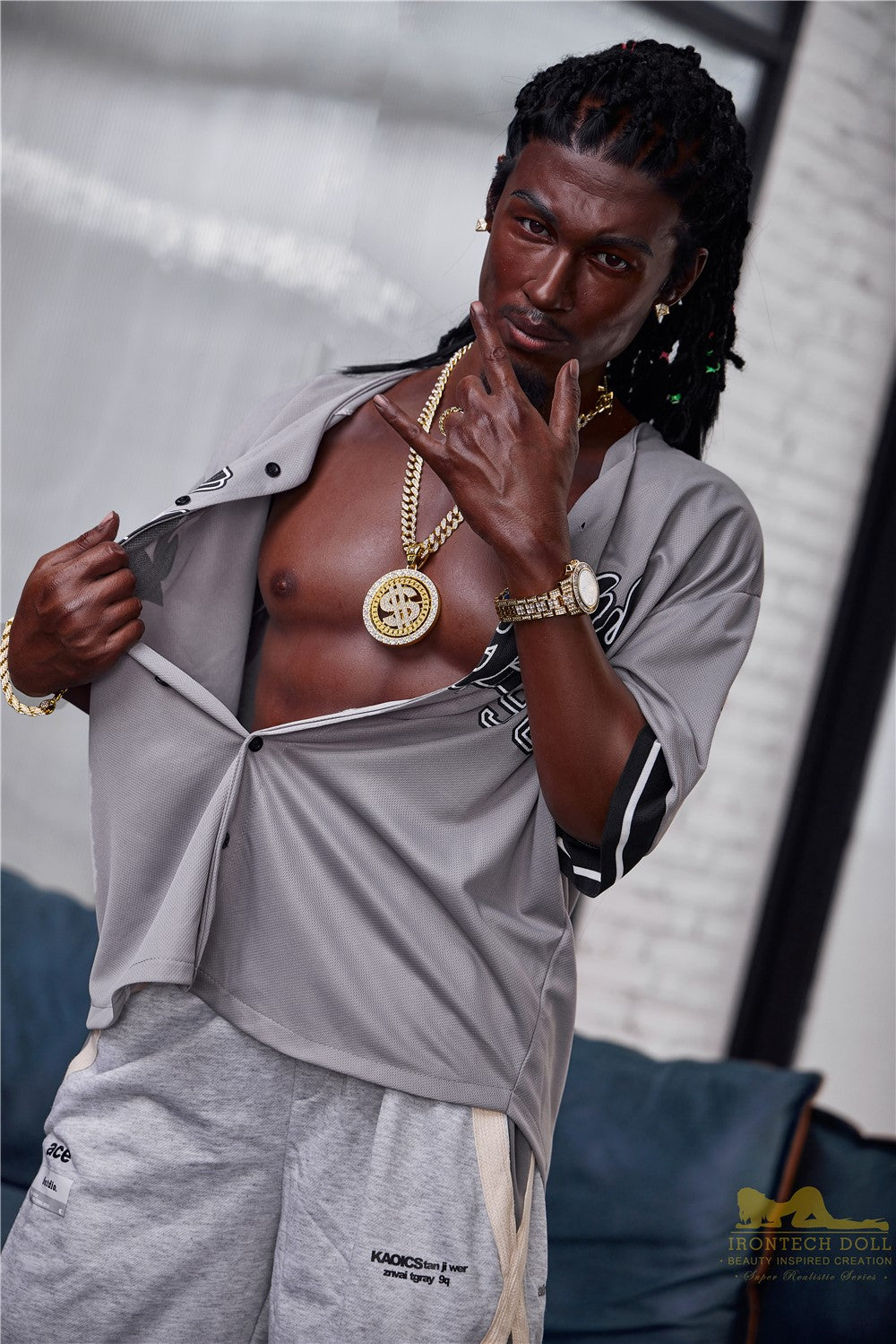 Boneca Sexual Masculina Bill (Irontech Doll Silicone M7 de 170cm)