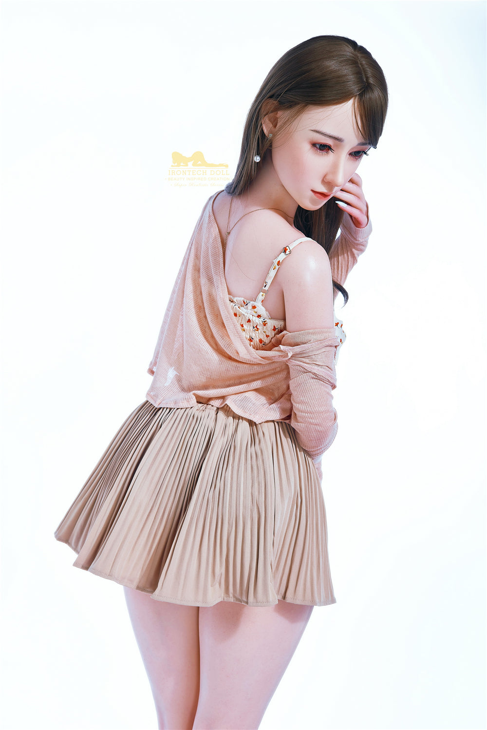 Boneca sexual doce (Irontech Doll 153cm E-copo S6 silicone)
