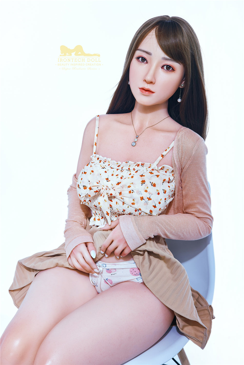 Boneca sexual doce (Irontech Doll 153cm E-copo S6 silicone)