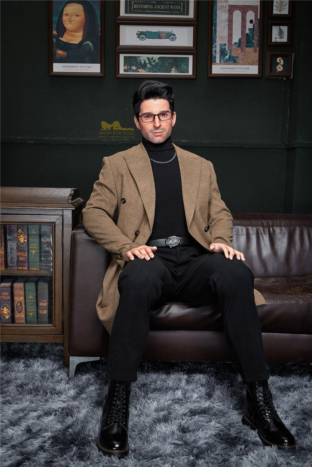 Boneca Sexual Masculina George (Irontech Doll Silicone M3 de 176cm) EXPRESS