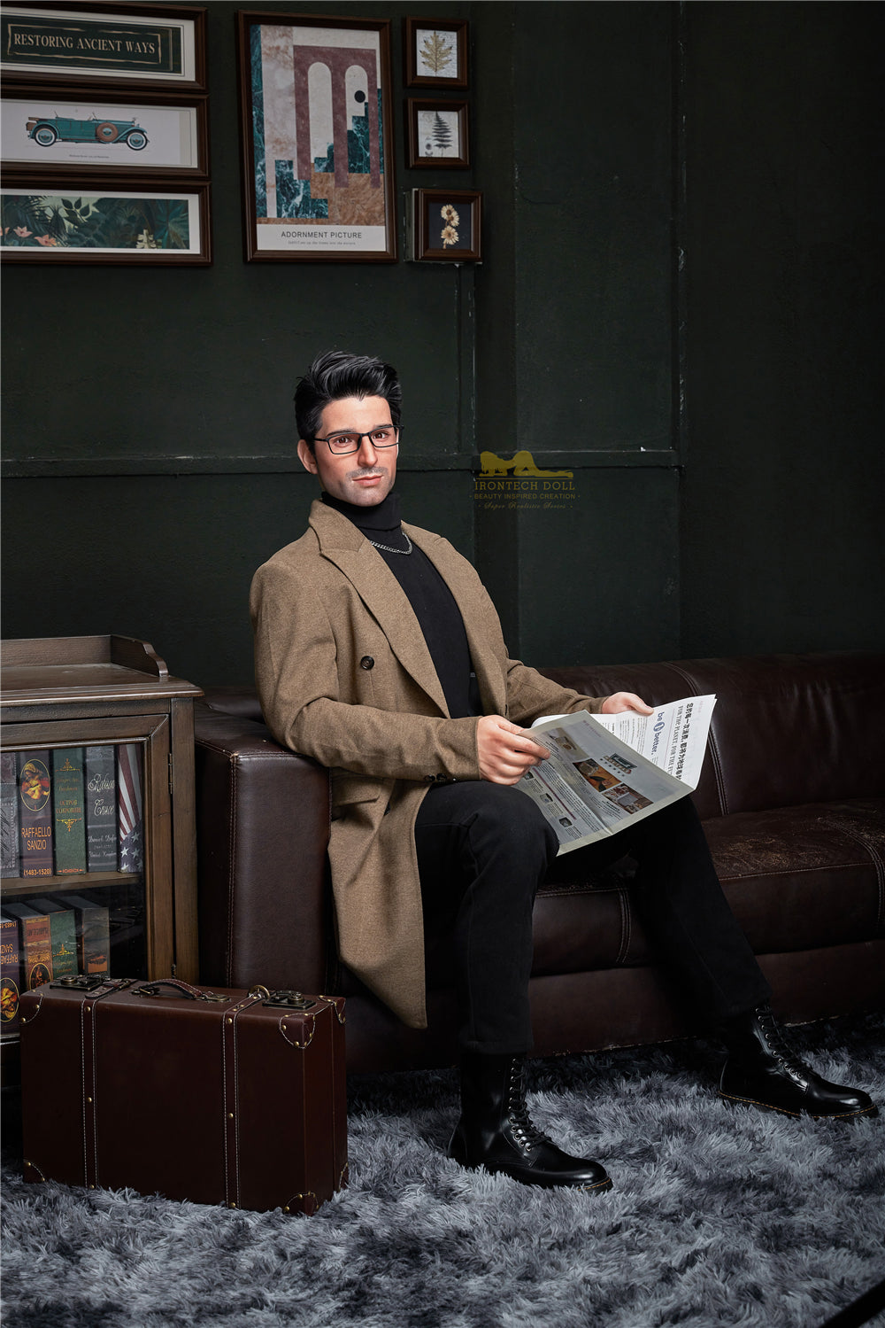 Boneca Sexual Masculina George (Irontech Doll Silicone M3 de 176cm) EXPRESS