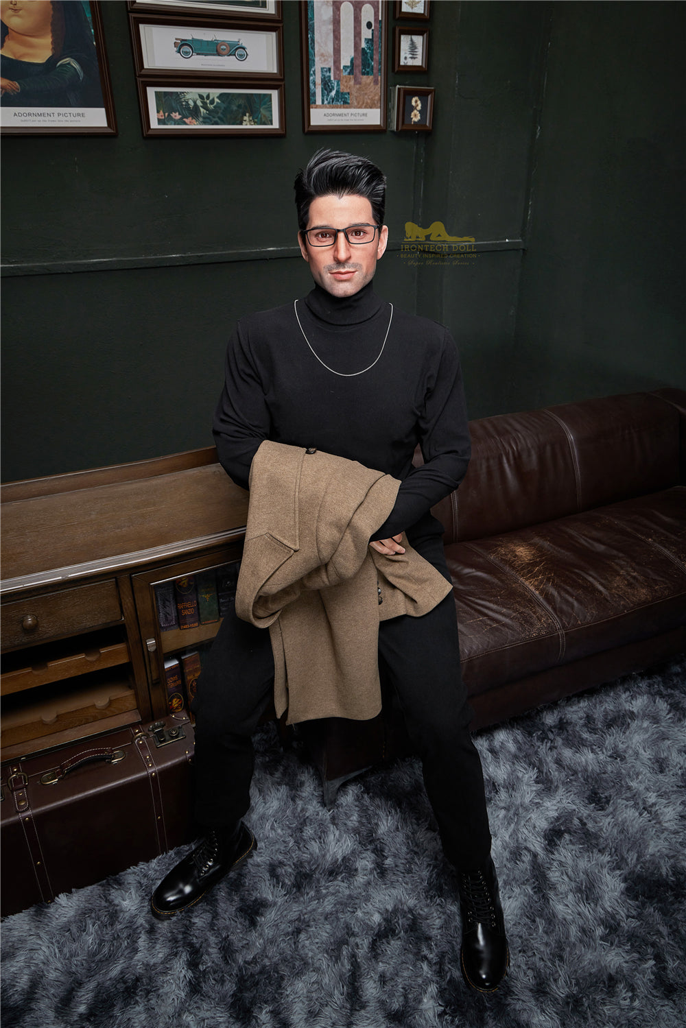 Boneca Sexual Masculina George (Irontech Doll Silicone M3 de 176cm) EXPRESS