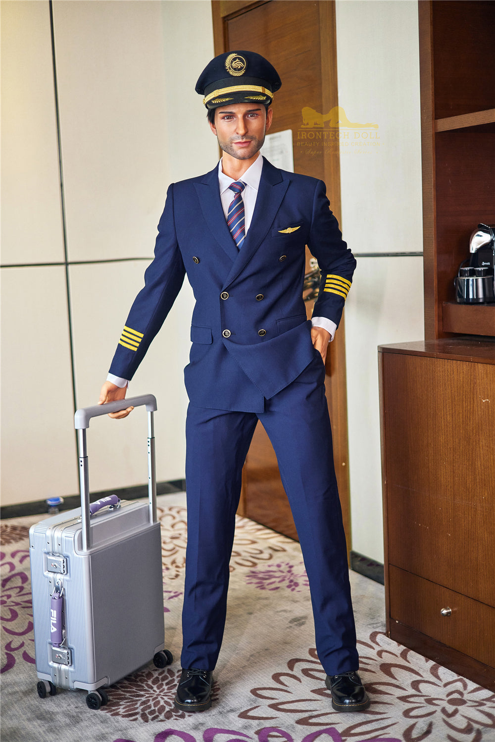 Boneca Sexual Masculina George (Irontech Doll Silicone M3 de 176cm) EXPRESS