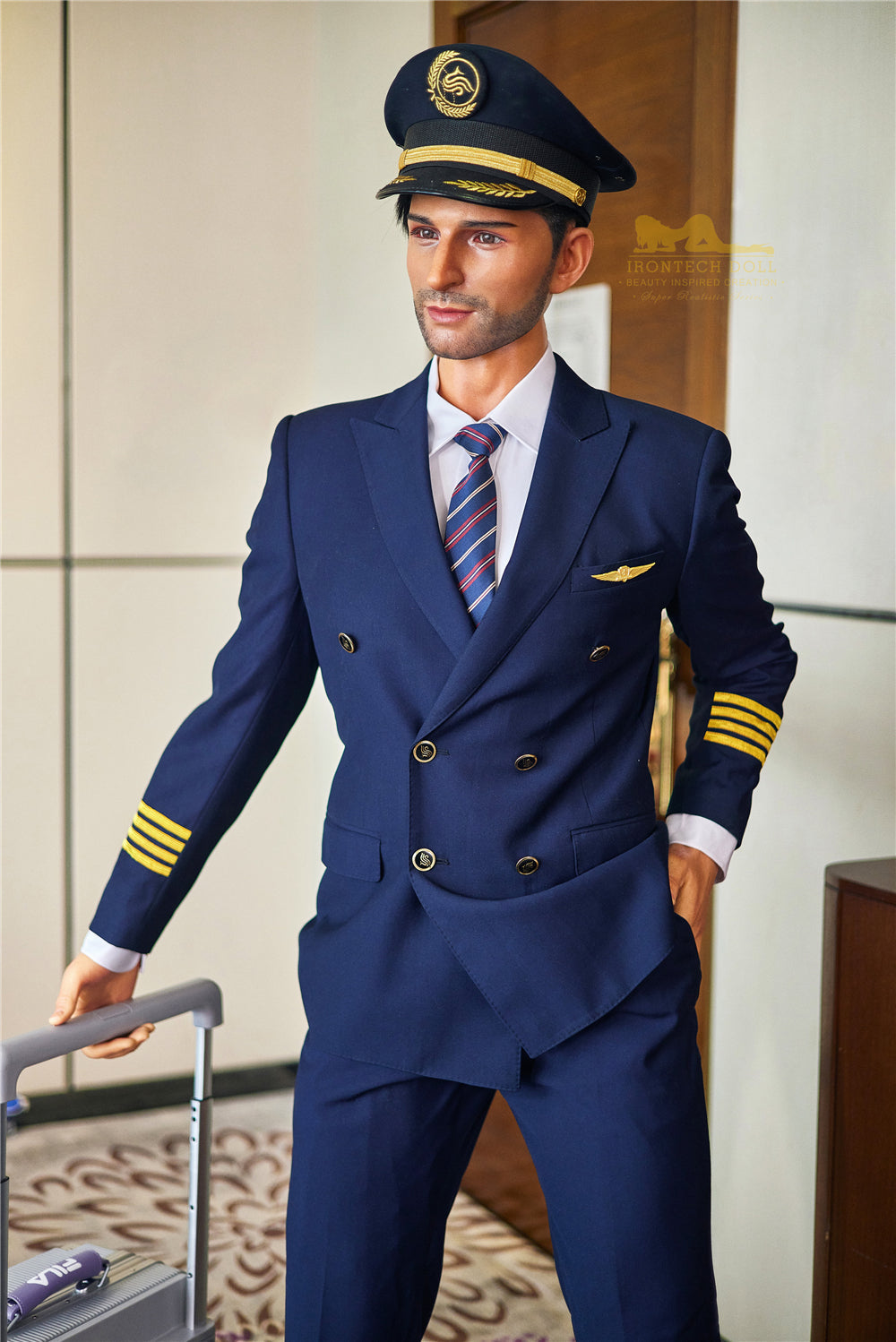 Boneca Sexual Masculina George (Irontech Doll Silicone M3 de 176cm) EXPRESS