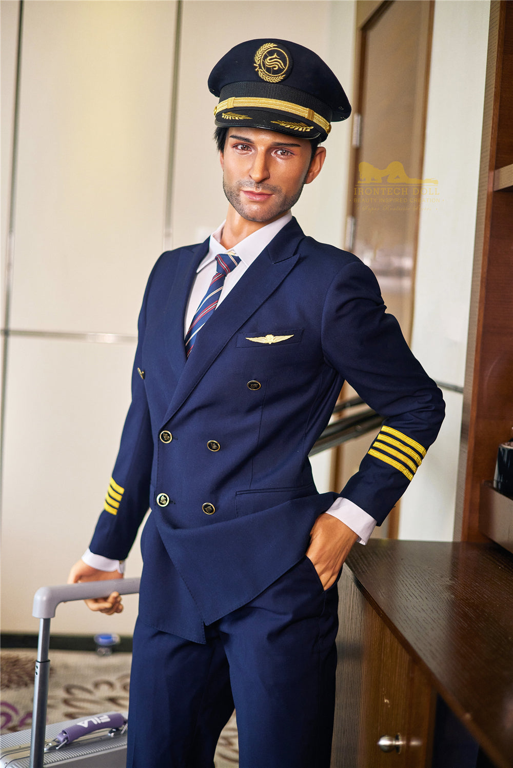 Boneca Sexual Masculina George (Irontech Doll Silicone M3 de 176cm) EXPRESS