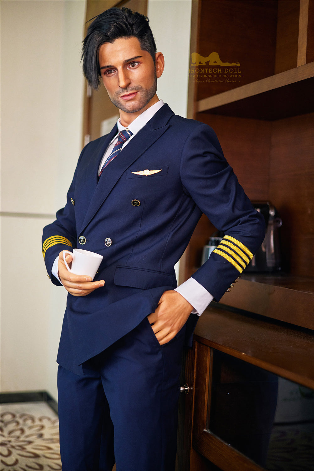 Boneca Sexual Masculina George (Irontech Doll Silicone M3 de 176cm) EXPRESS