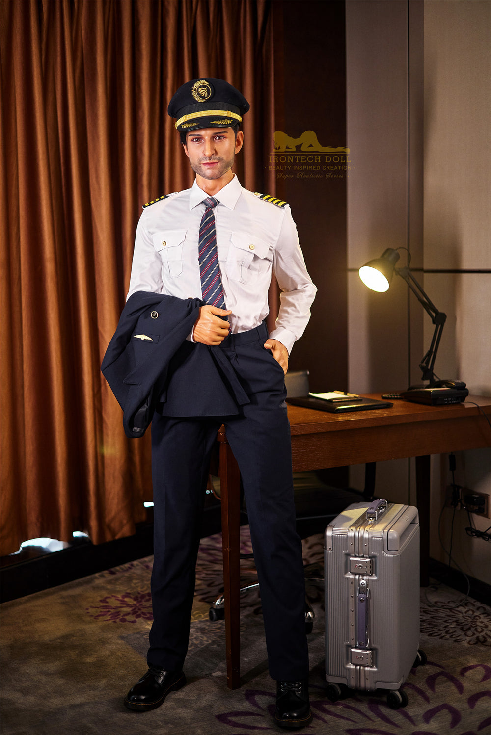 Boneca Sexual Masculina George (Irontech Doll Silicone M3 de 176cm) EXPRESS