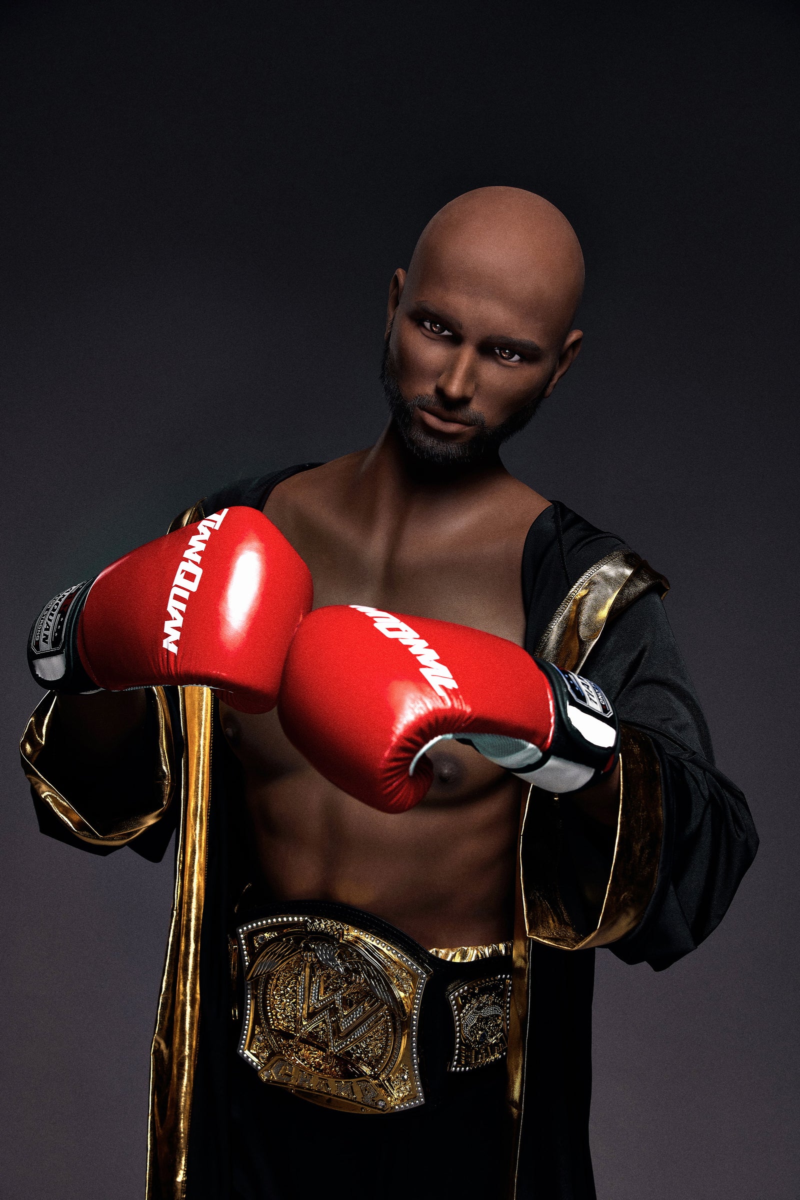 Boneca sexual masculina Kelvin (Irontech Doll 175cm #203 TPE)