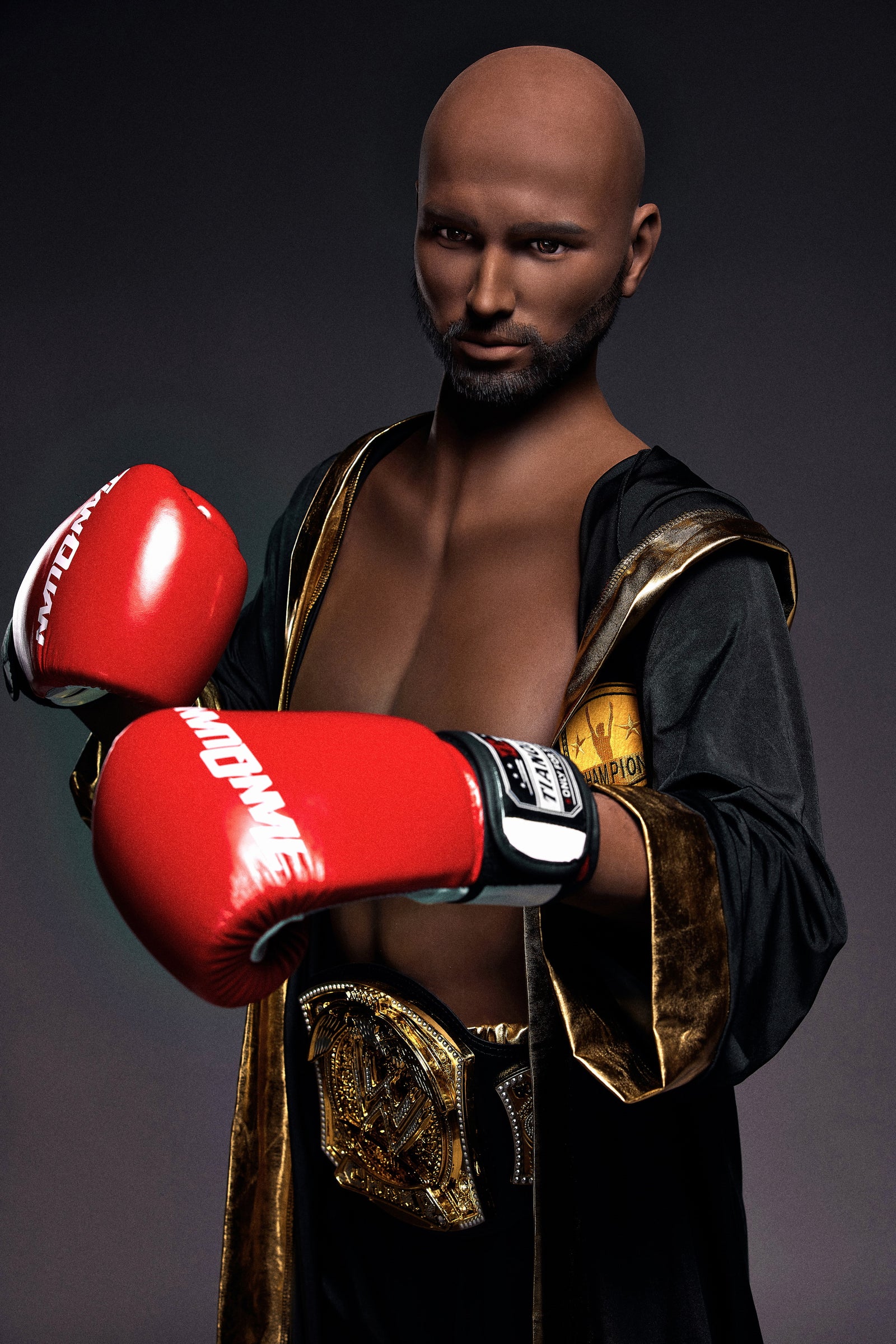 Boneca sexual masculina Kelvin (Irontech Doll 175cm #203 TPE)