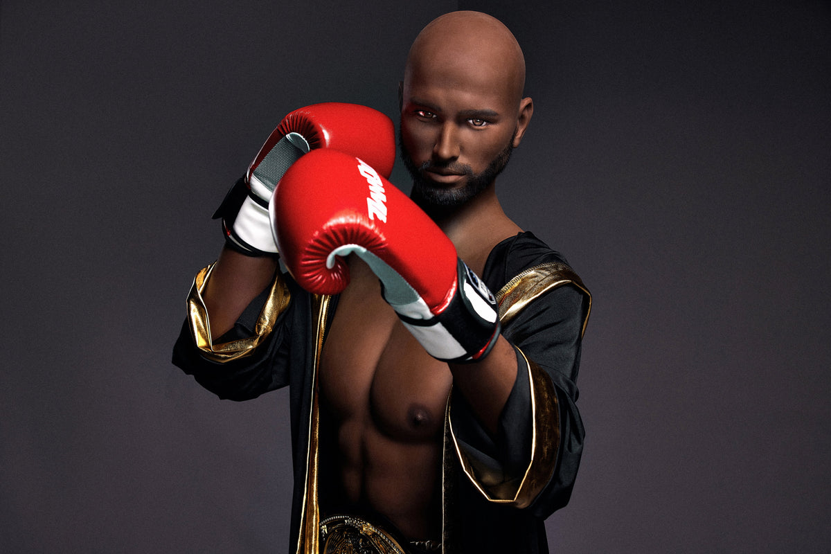 Boneca sexual masculina Kelvin (Irontech Doll 175cm #203 TPE)