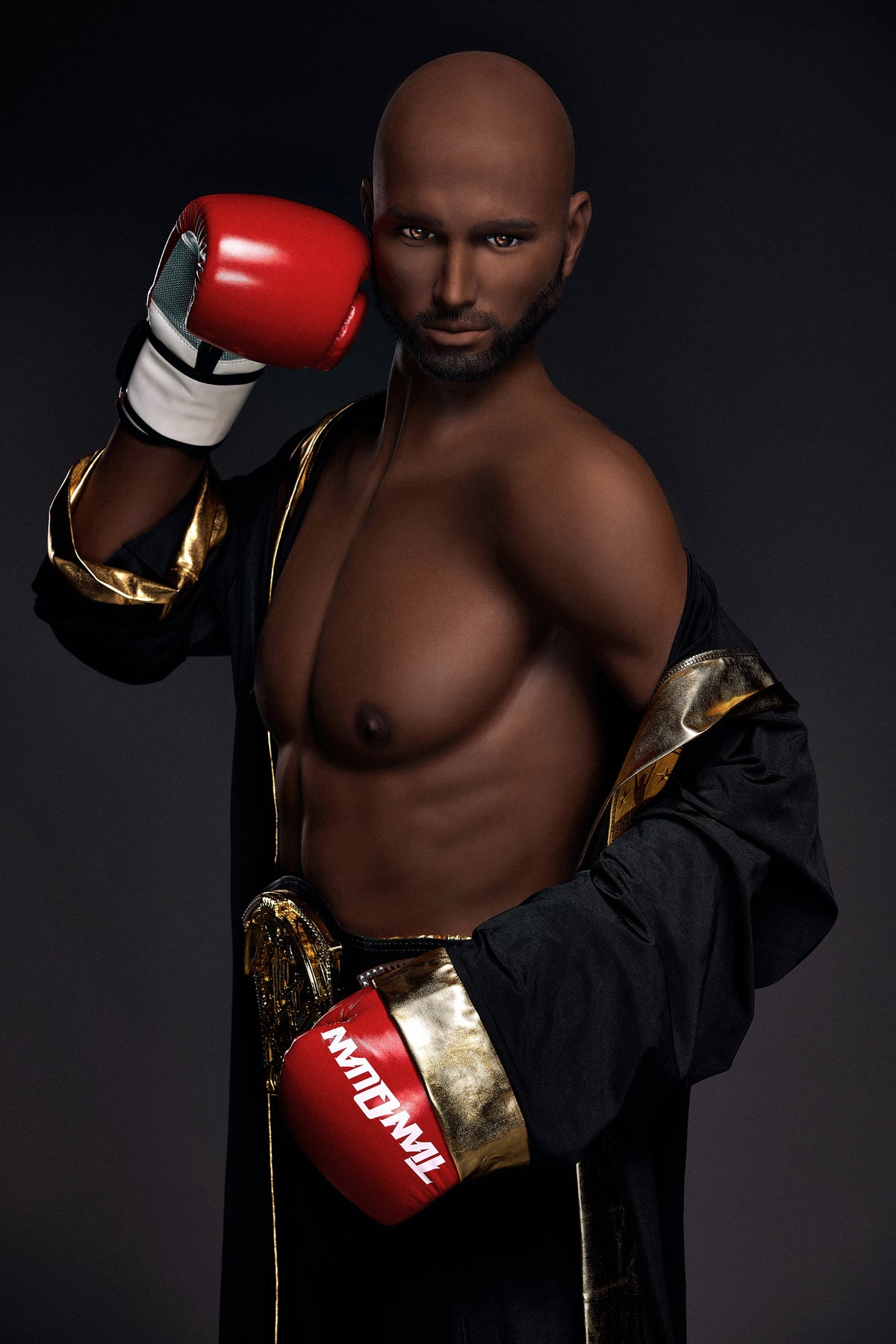 Boneca sexual masculina Kelvin (Irontech Doll 175cm #203 TPE)