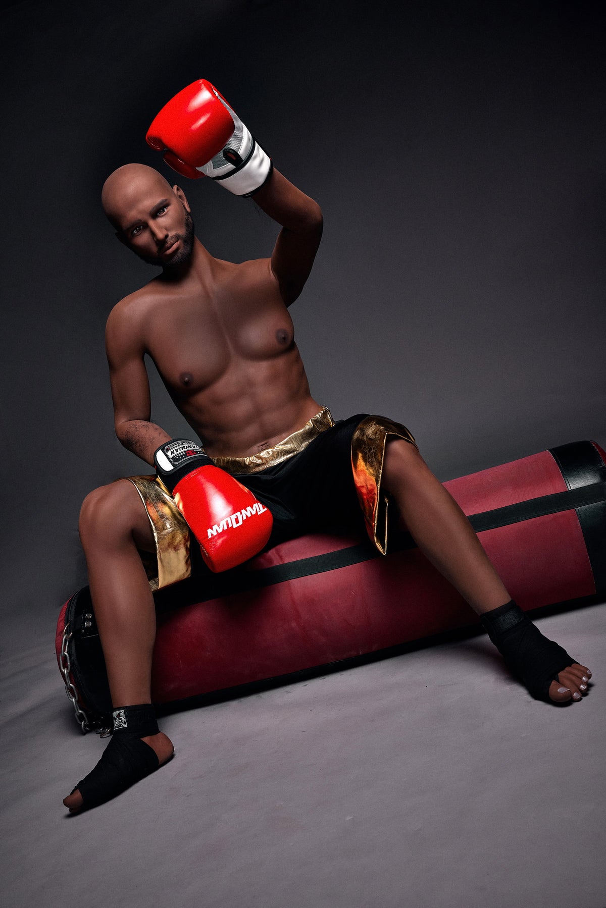 Boneca sexual masculina Kelvin (Irontech Doll 175cm #203 TPE)