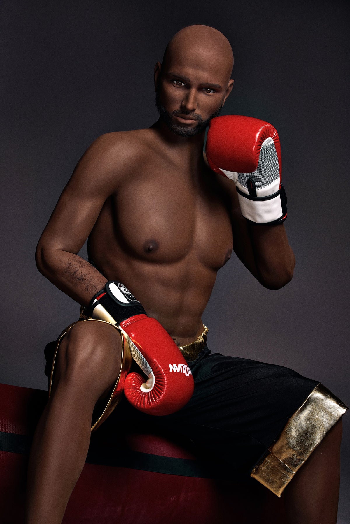 Boneca sexual masculina Kelvin (Irontech Doll 175cm #203 TPE)