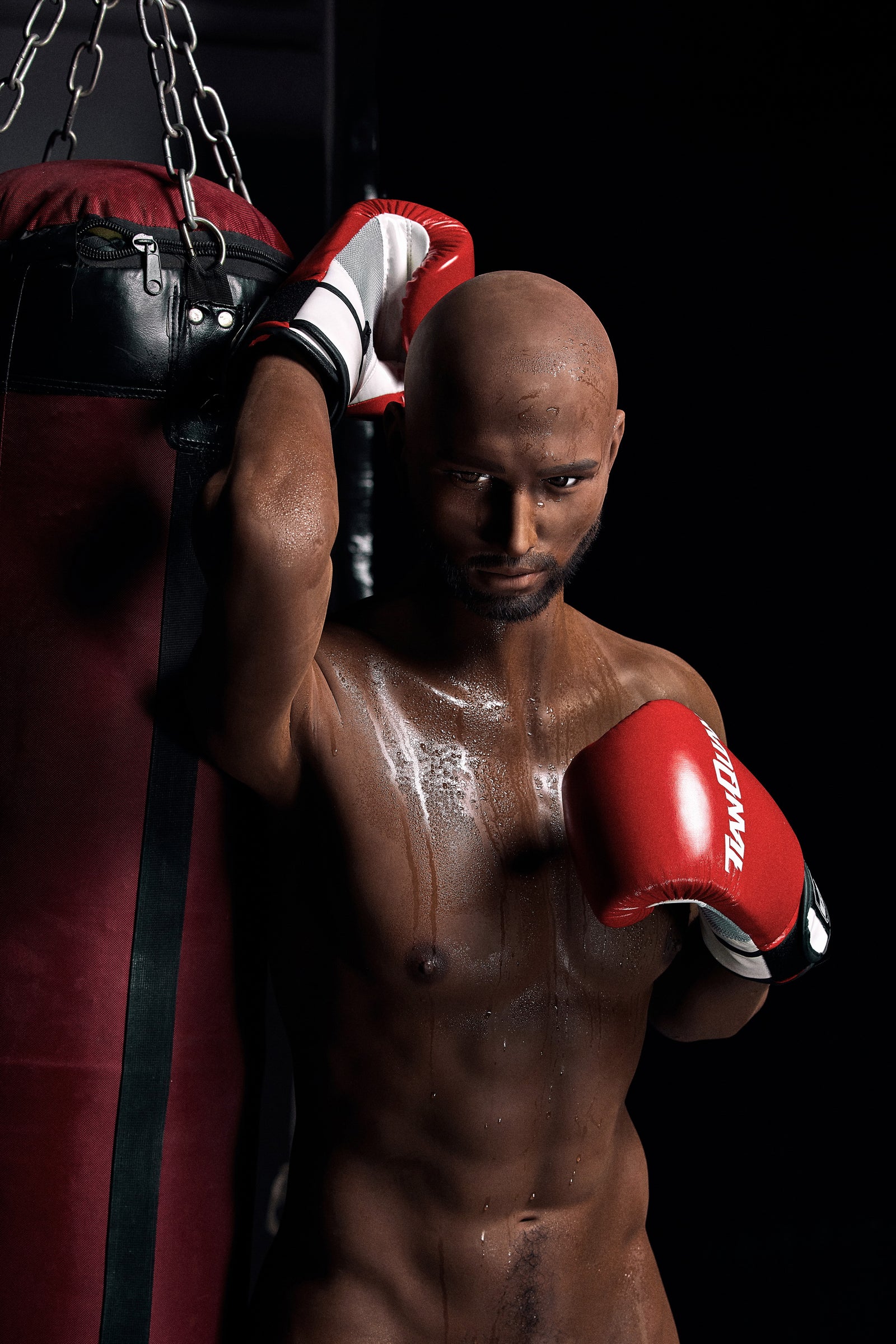 Boneca sexual masculina Kelvin (Irontech Doll 175cm #203 TPE)