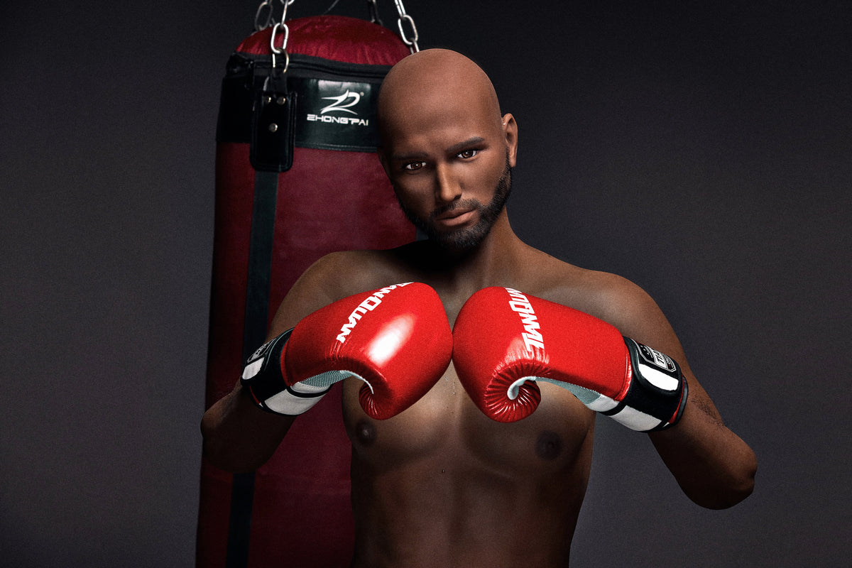 Boneca sexual masculina Kelvin (Irontech Doll 175cm #203 TPE)