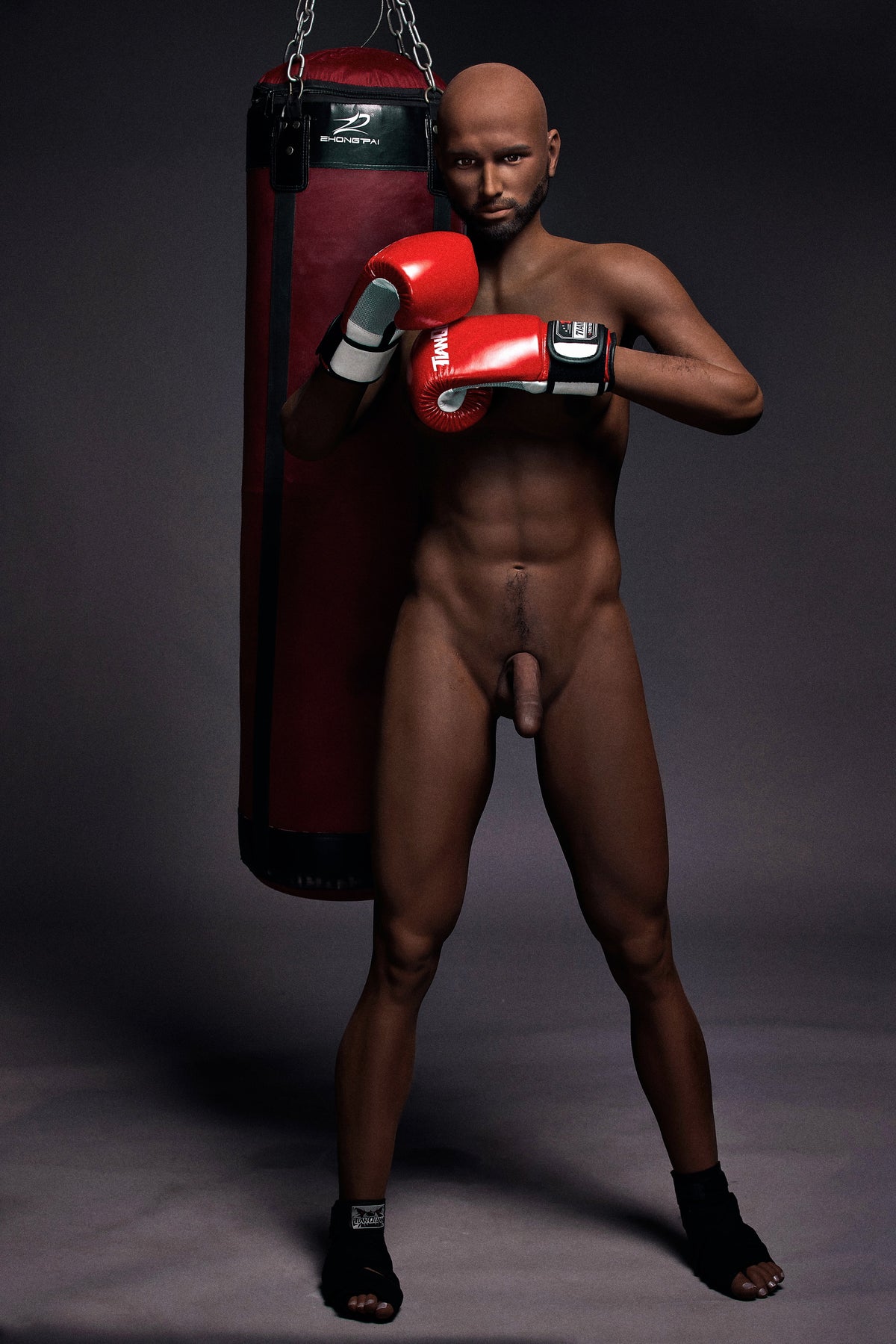 Boneca sexual masculina Kelvin (Irontech Doll 175cm #203 TPE)