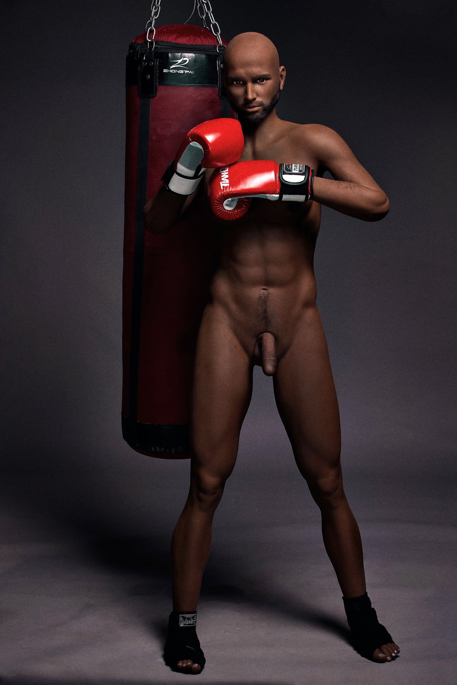 Boneca sexual masculina Kelvin (Irontech Doll 175cm #203 TPE)