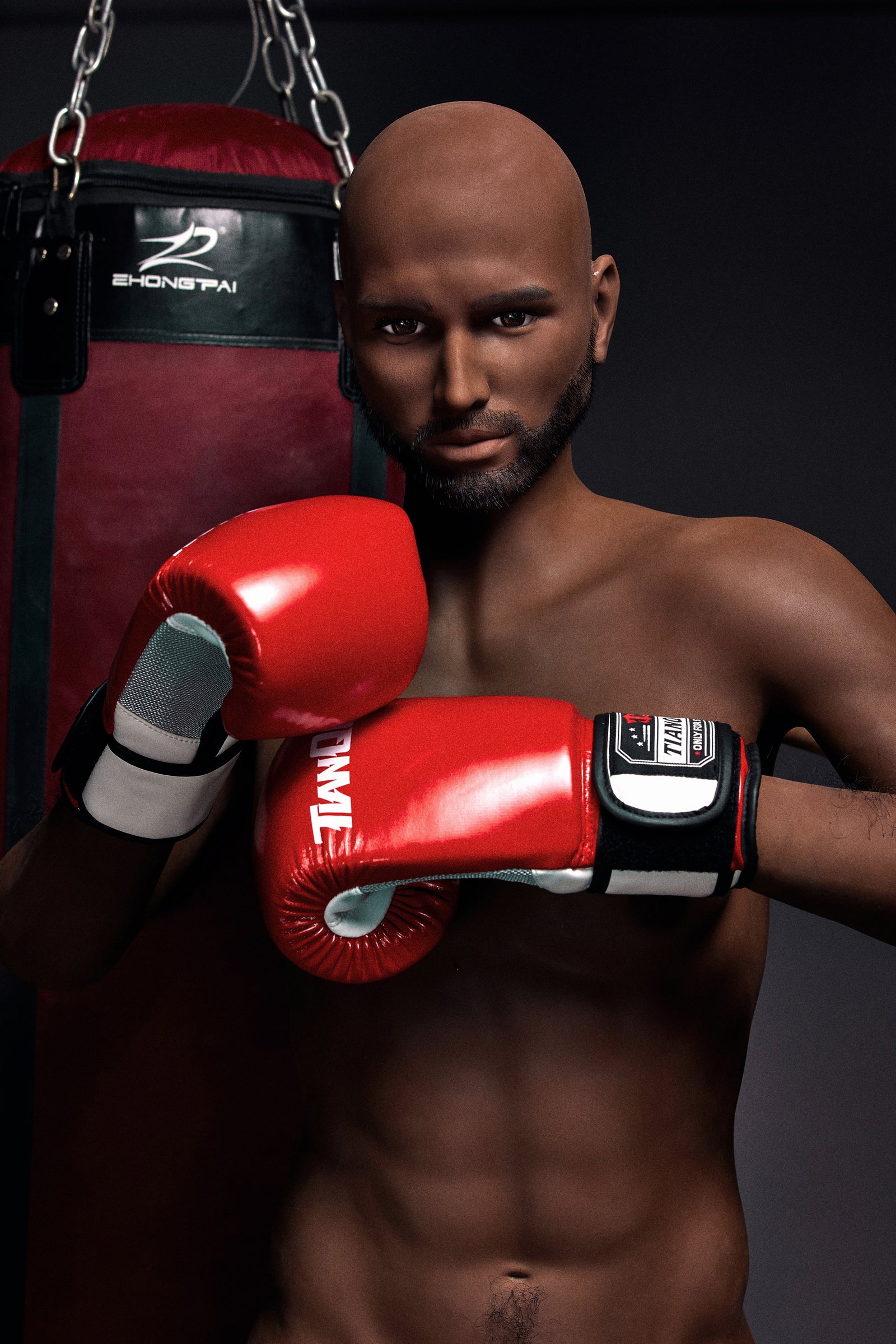 Boneca sexual masculina Kelvin (Irontech Doll 175cm #203 TPE)