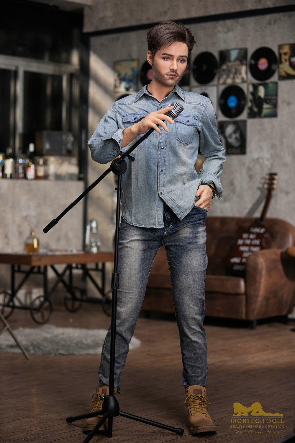 Boneca Sexual Masculina Steve (Irontech Doll Silicone M4 de 170cm)