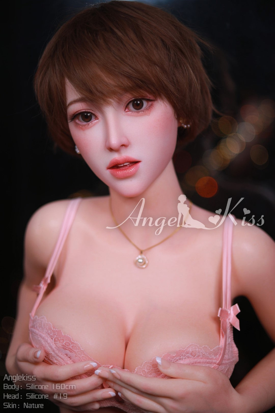 Boneca sexual Georgia (AK-Doll 160cm D-Cup LS#19 Silicone)
