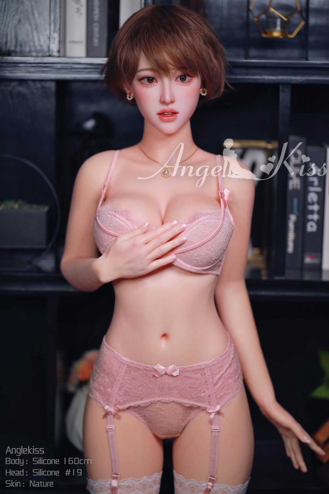 Boneca sexual Georgia (AK-Doll 160cm D-Cup LS#19 Silicone)