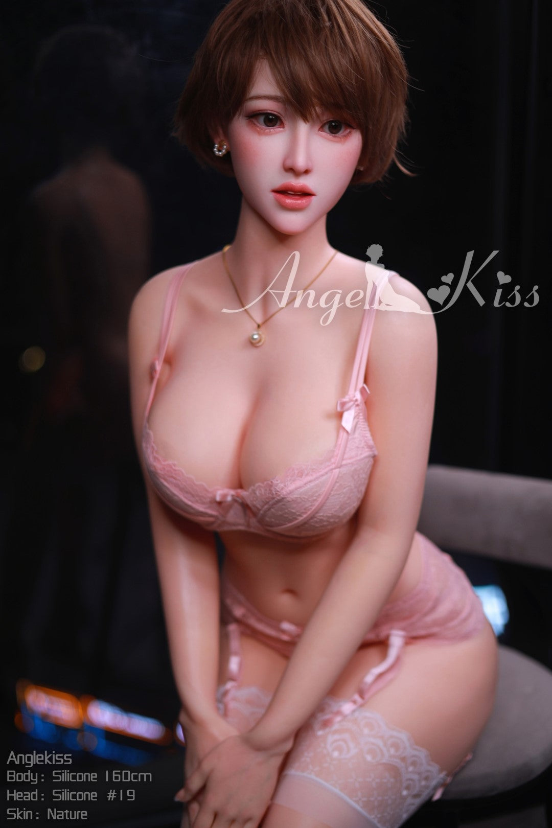 Boneca sexual Georgia (AK-Doll 160cm D-Cup LS#19 Silicone)