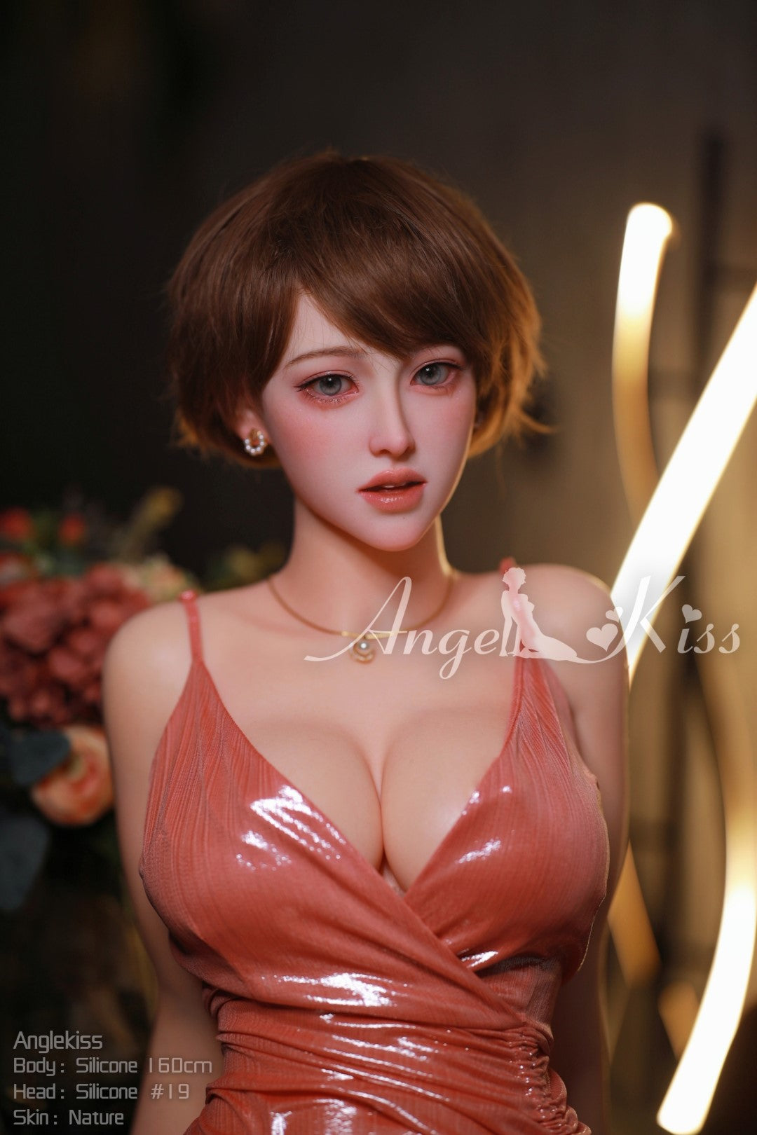 Boneca sexual Georgia (AK-Doll 160cm D-Cup LS#19 Silicone)