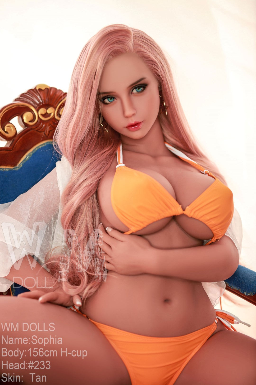 Sophia muñeca sexual (WM-Doll 156cm H-Kupa #233 TPE)