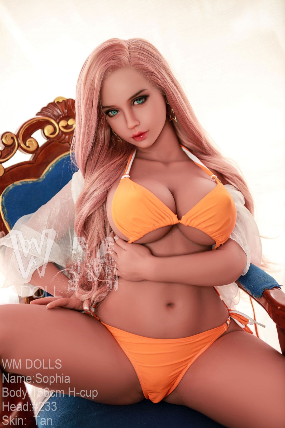Sophia muñeca sexual (WM-Doll 156cm H-Kupa #233 TPE)