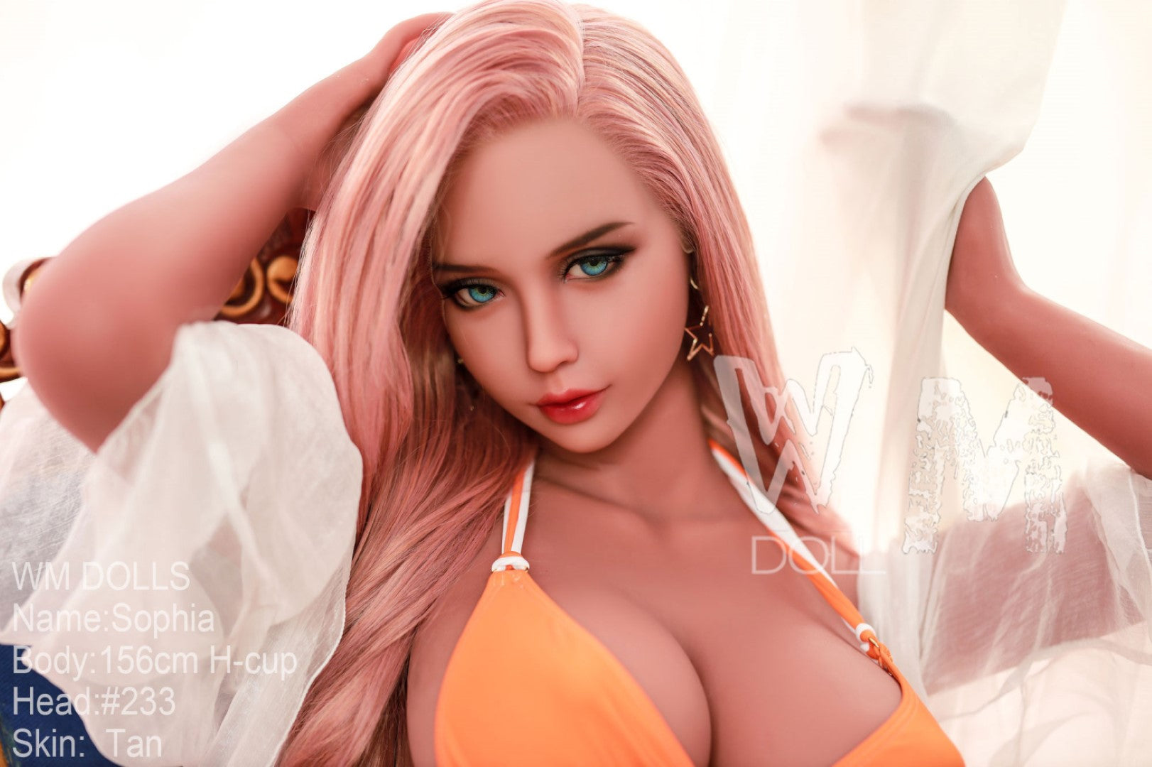 Sophia muñeca sexual (WM-Doll 156cm H-Kupa #233 TPE)