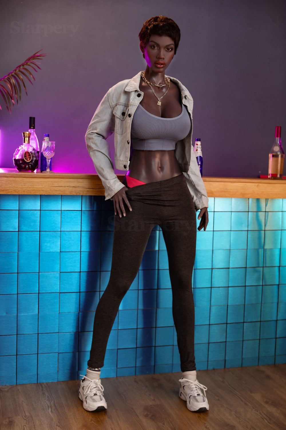 Keisha muñeca sexual (Starpery 174cm Copa G TPE+Silicona)