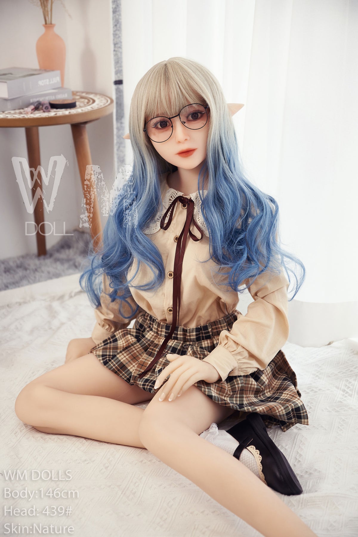 Akari Boneca sexual (WM-Doll Copo C de 146 cm #439 TPE)