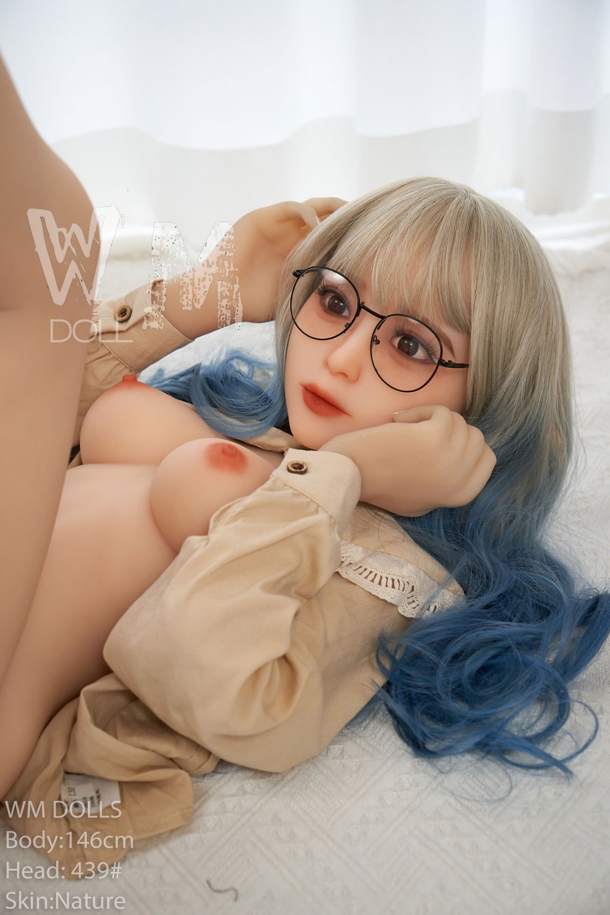 Akari Boneca sexual (WM-Doll Copo C de 146 cm #439 TPE)