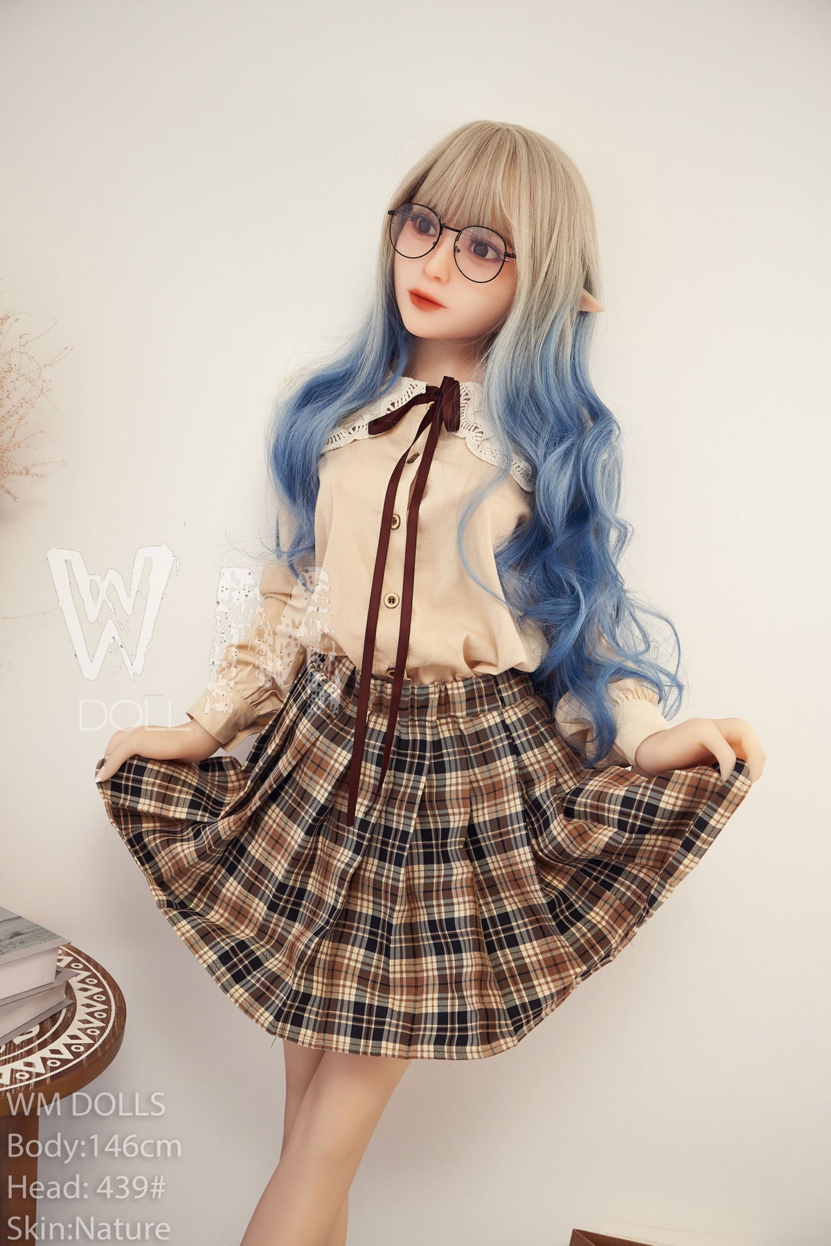 Akari Boneca sexual (WM-Doll Copo C de 146 cm #439 TPE)