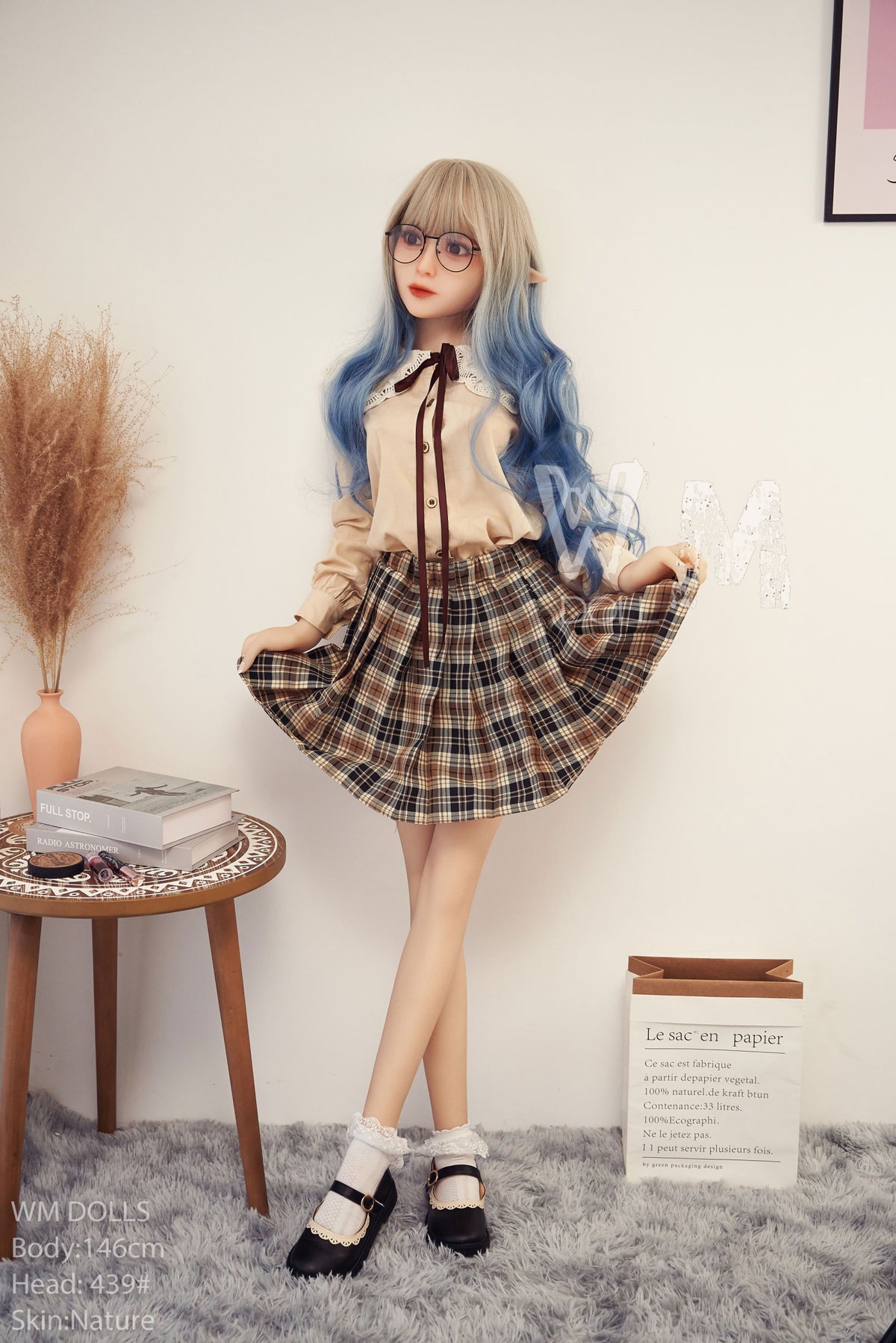 Akari Boneca sexual (WM-Doll Copo C de 146 cm #439 TPE)