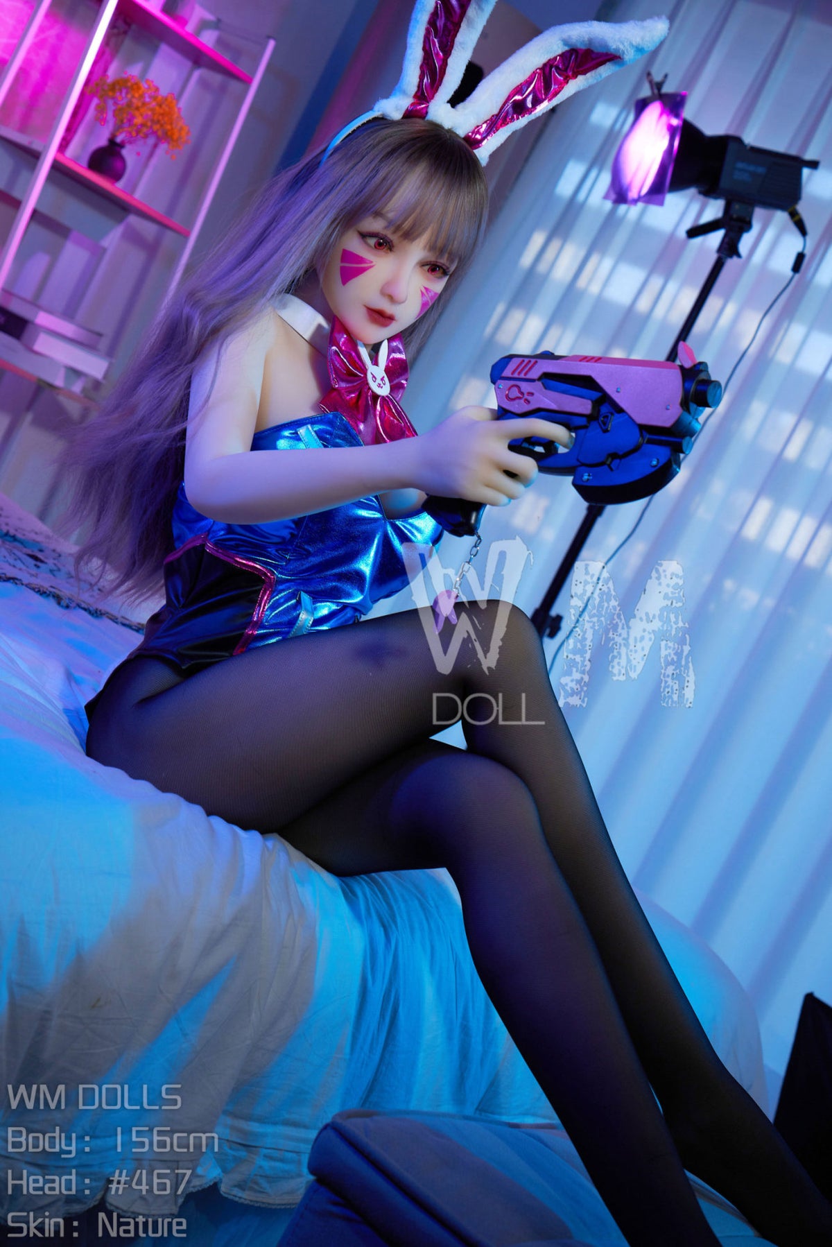 D.VA muñeca sexual (WM-Doll Copa C de 156 cm #467 TPE)