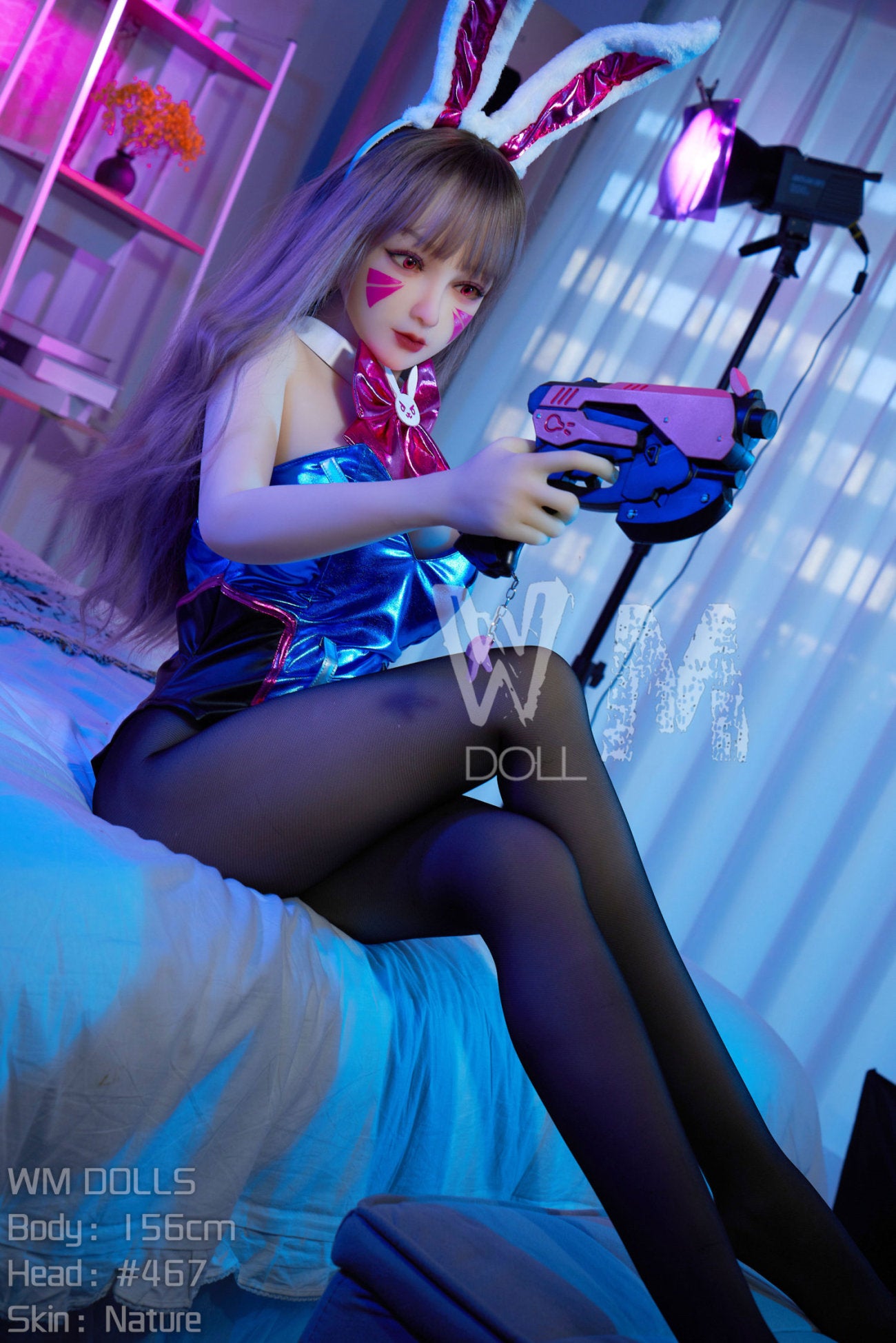 D.VA muñeca sexual (WM-Doll Copa C de 156 cm #467 TPE)