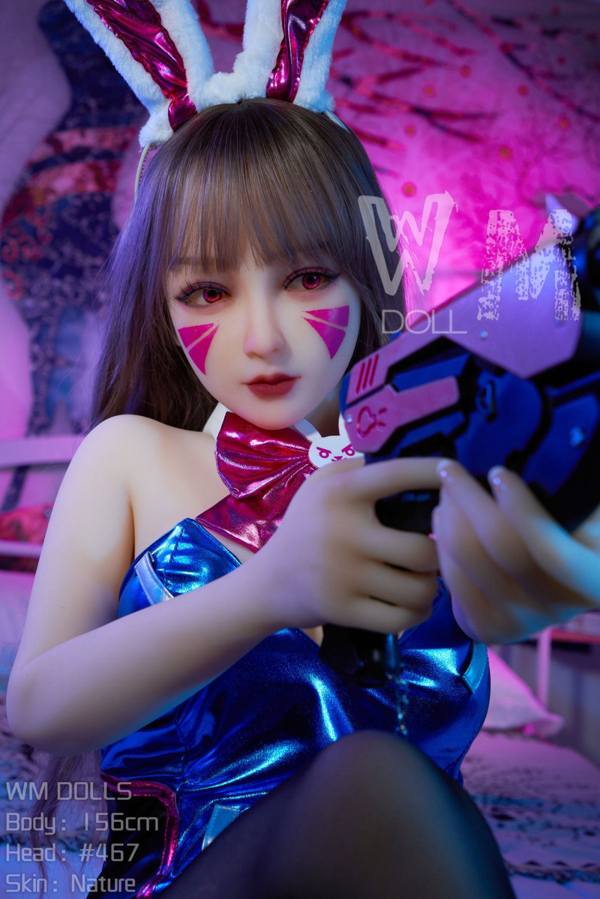 D.VA muñeca sexual (WM-Doll Copa C de 156 cm #467 TPE)