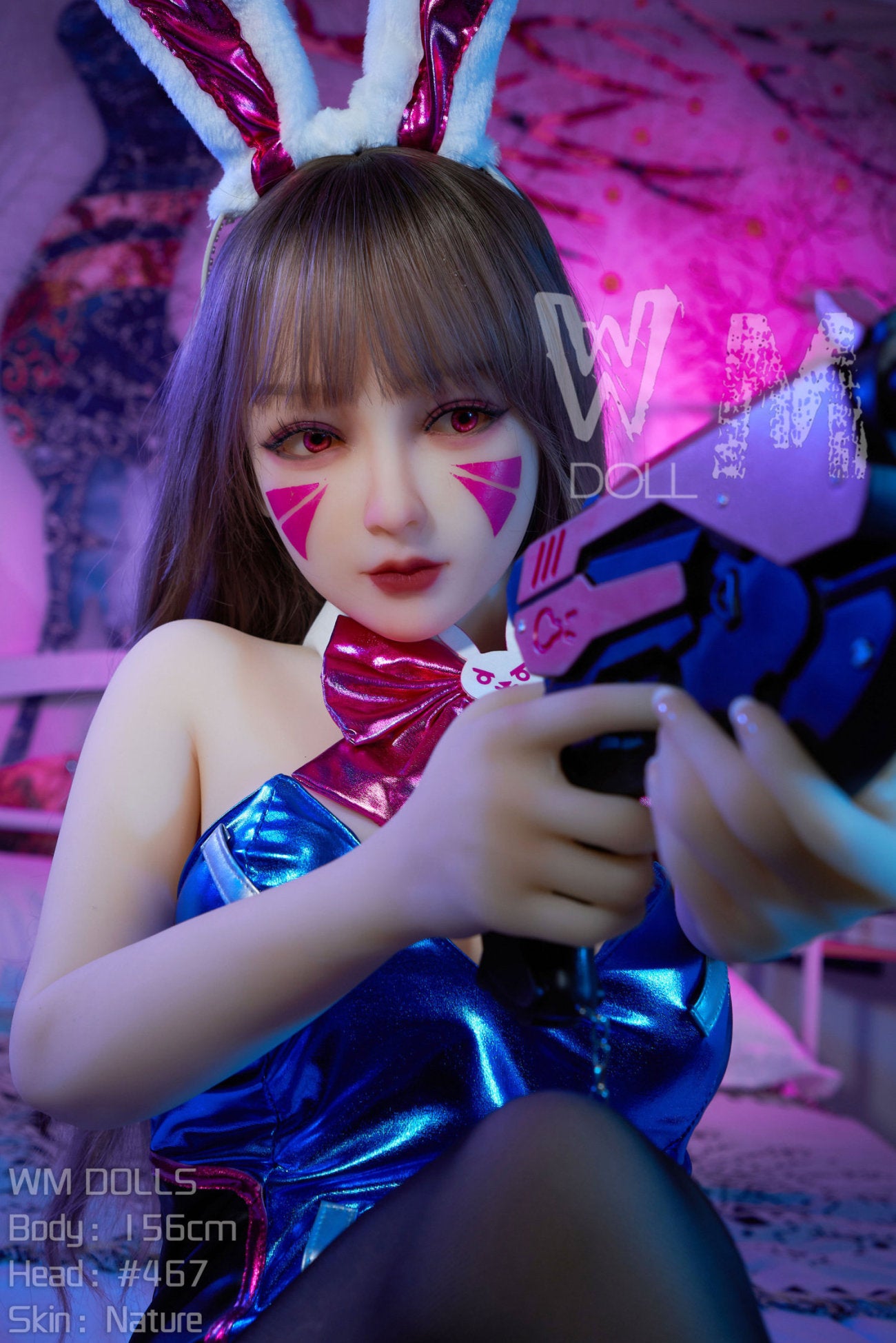D.VA muñeca sexual (WM-Doll Copa C de 156 cm #467 TPE)