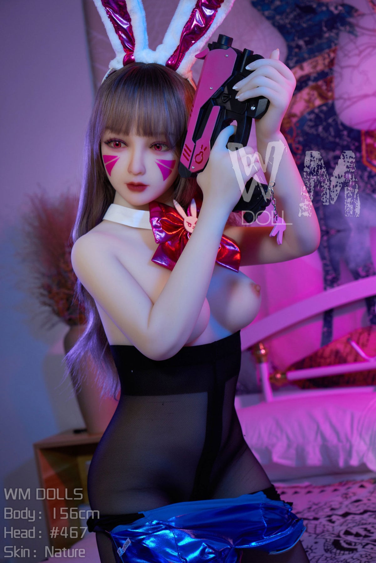 D.VA muñeca sexual (WM-Doll Copa C de 156 cm #467 TPE)