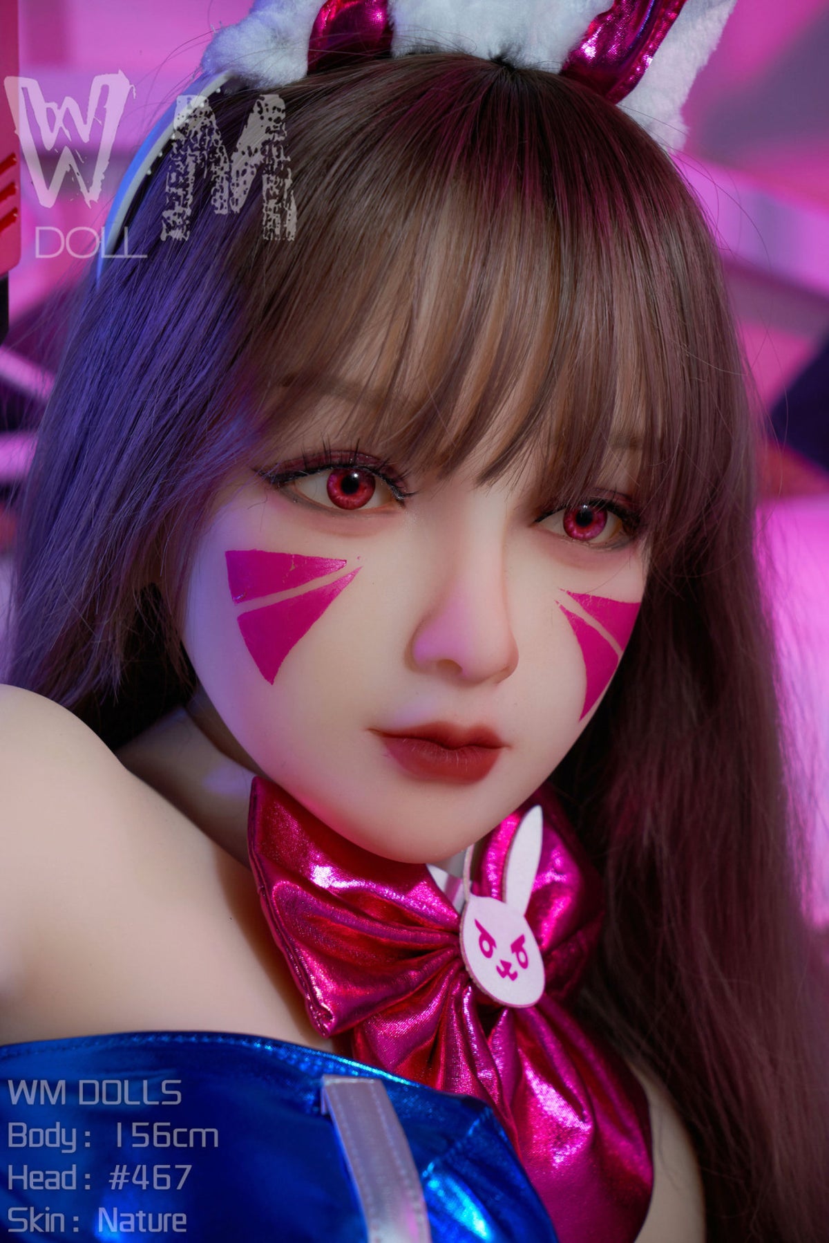 D.VA muñeca sexual (WM-Doll Copa C de 156 cm #467 TPE)