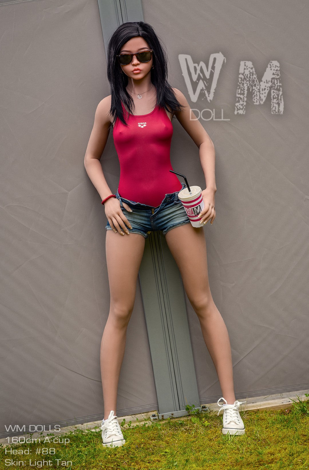 Boneca sexual kiara (WM-Doll 160cm A-Cup #88 TPE)