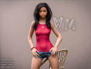 Boneca sexual kiara (WM-Doll 160cm A-Cup #88 TPE)