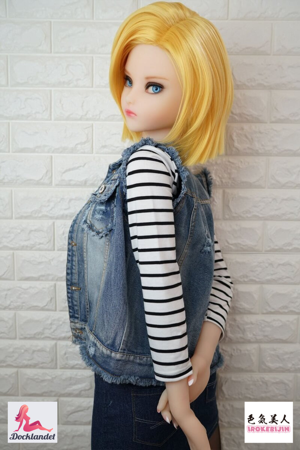 Boneca sexual Lazuli Android 18 (Irokebijin Copo E de 140 cm (TPE/Silicone)