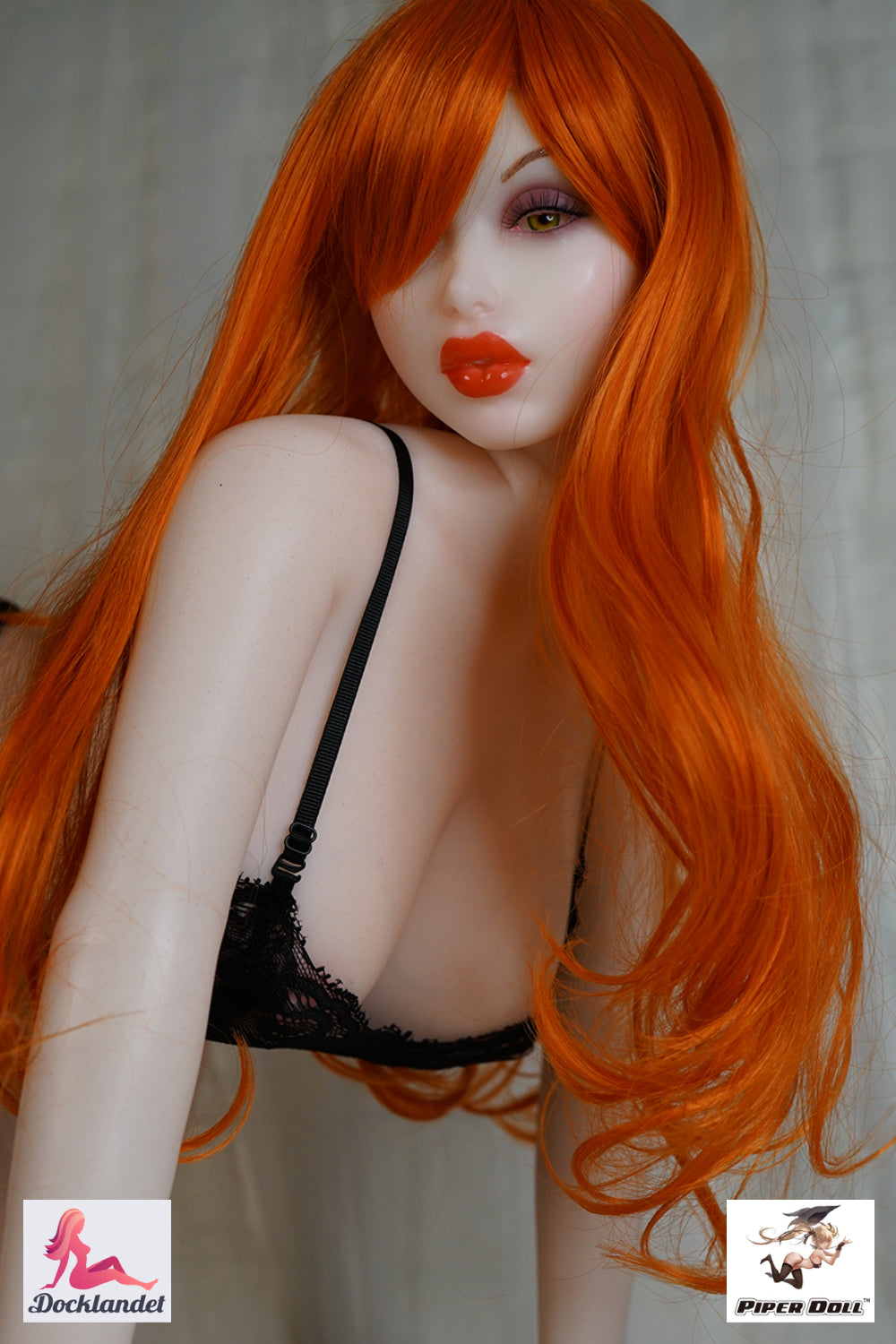 Jéssica muñeca sexual (Piper Doll Copa F de silicona de 100 cm)
