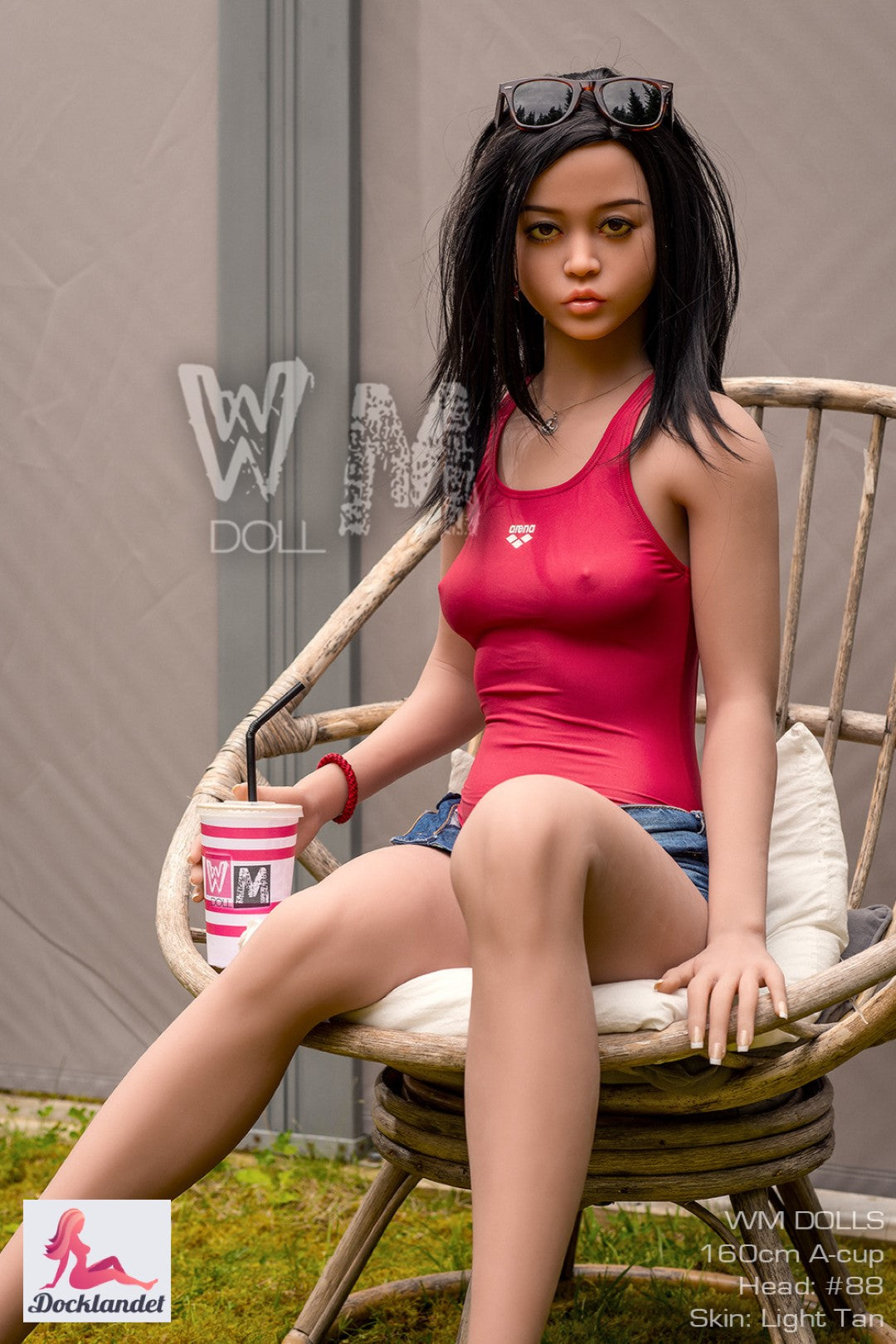 Boneca sexual kiara (WM-Doll 160cm A-Cup #88 TPE)