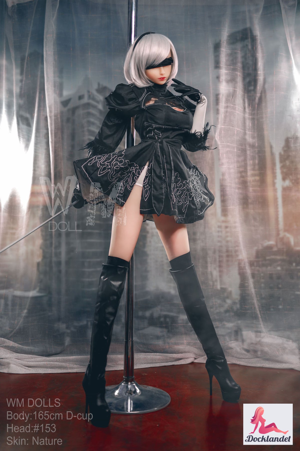 Boneca sexual Yorha 2b (WM-Doll 165cm D-Kupa #153 TPE)