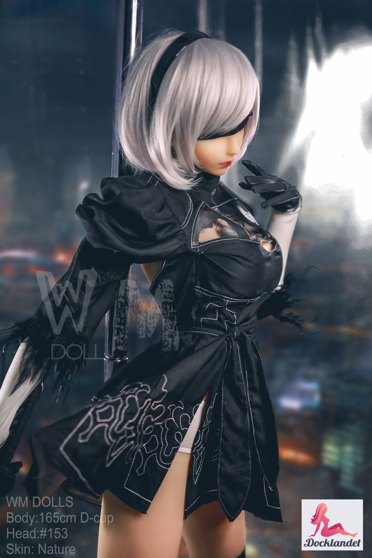 Boneca sexual Yorha 2b (WM-Doll 165cm D-Kupa #153 TPE)
