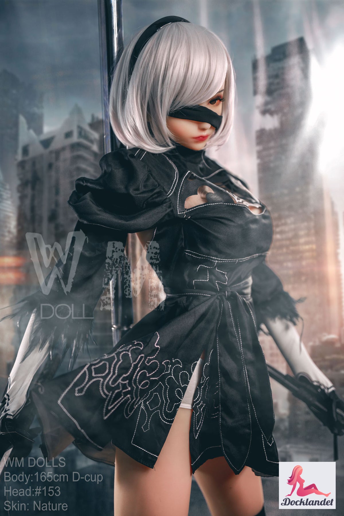Boneca sexual Yorha 2b (WM-Doll 165cm D-Kupa #153 TPE)