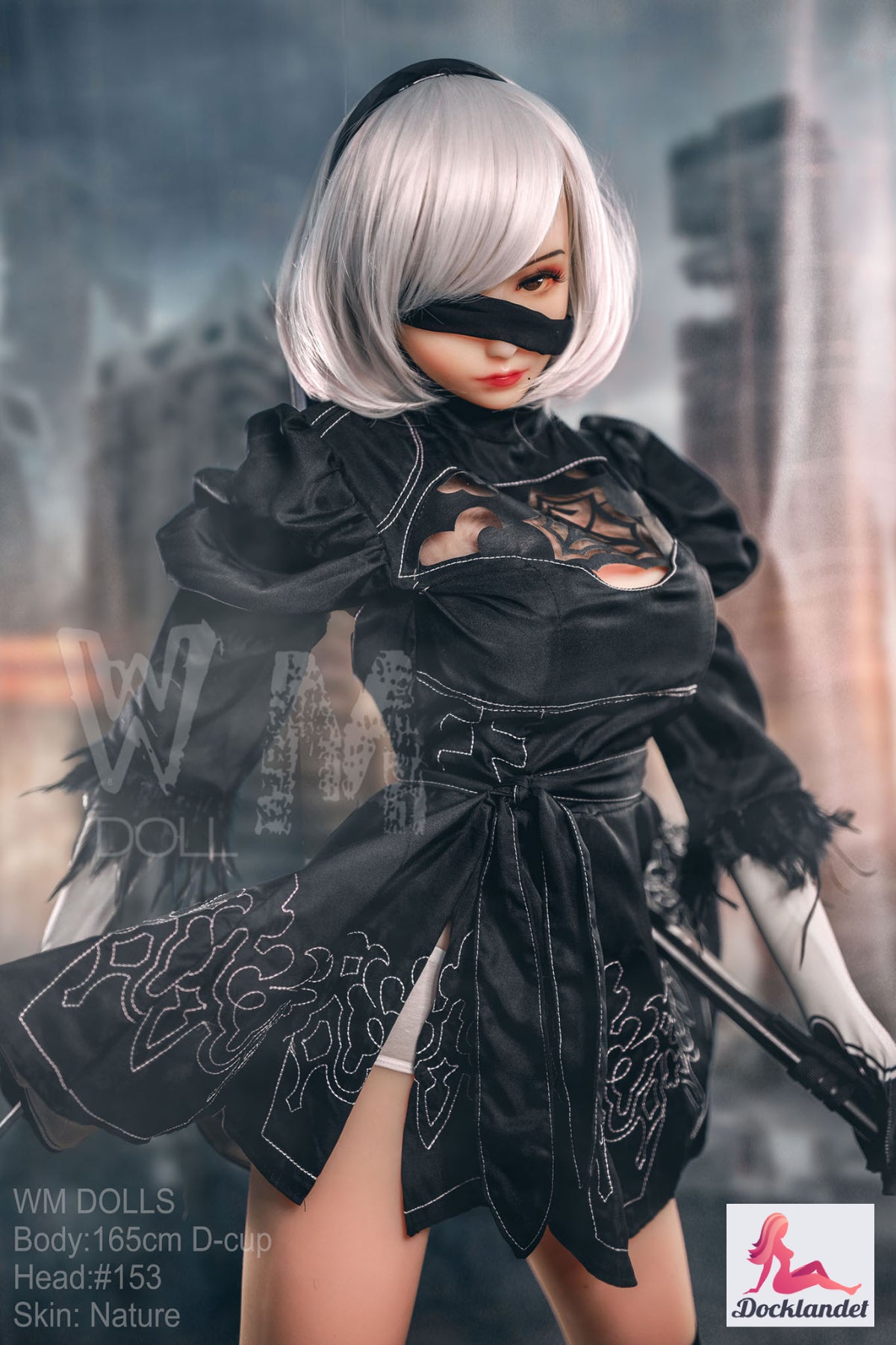 Boneca sexual Yorha 2b (WM-Doll 165cm D-Kupa #153 TPE)